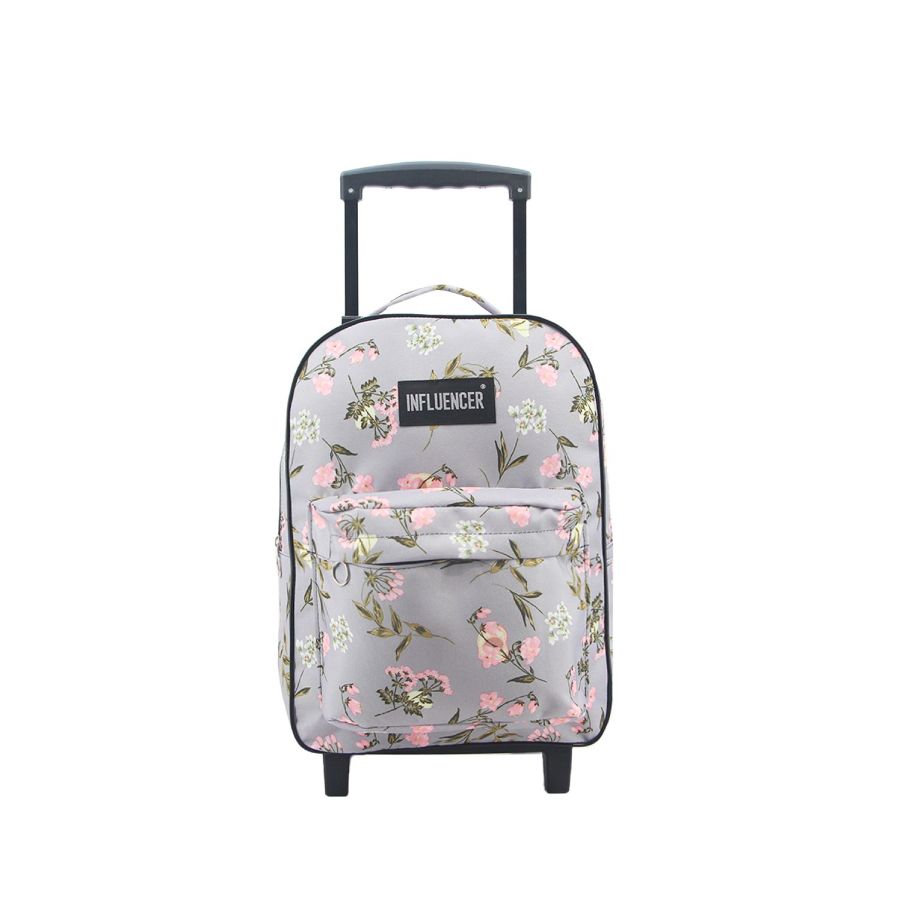 Influencer - Mochila Con Carro Colegial Estampado