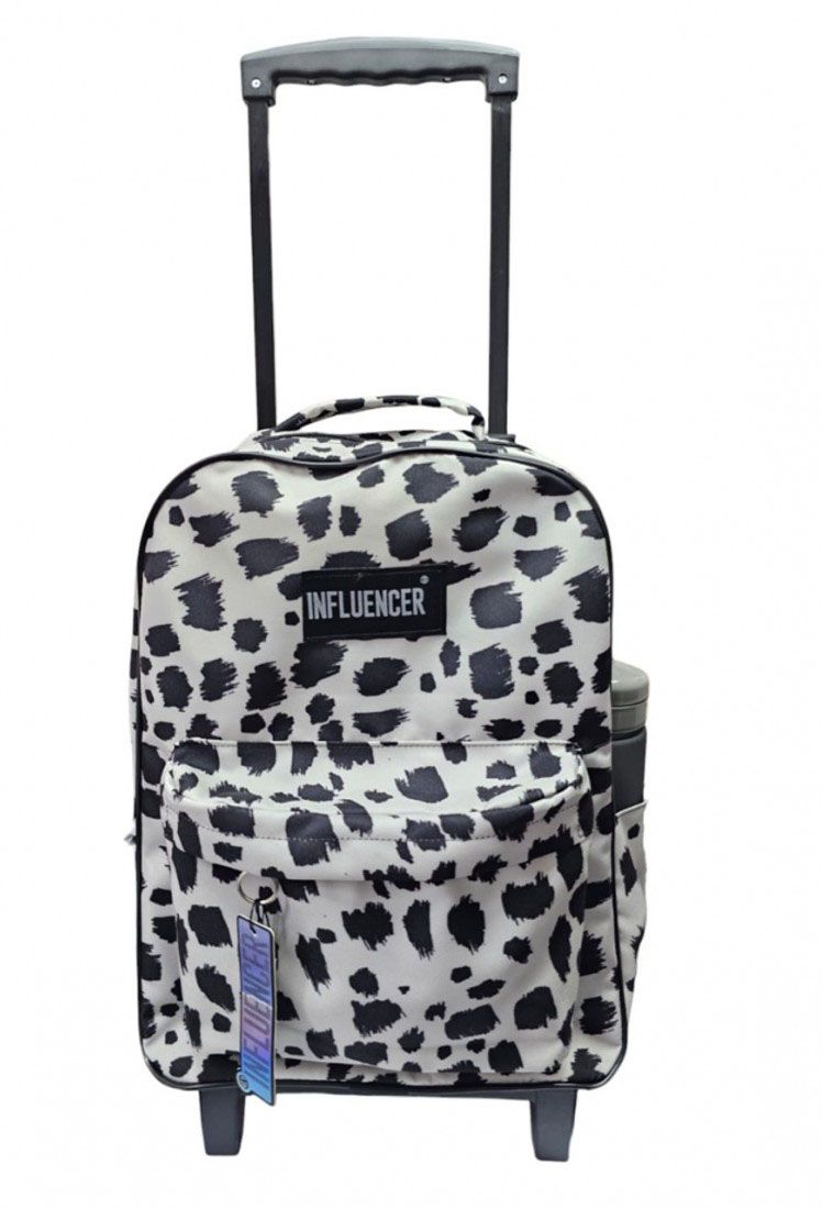 Influencer - Mochila Con Carro Colegial Estampado