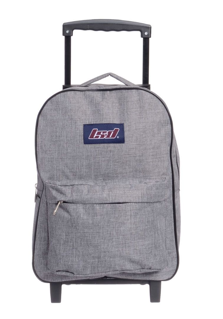 Mochila Con Carro Lisa Jaspeada