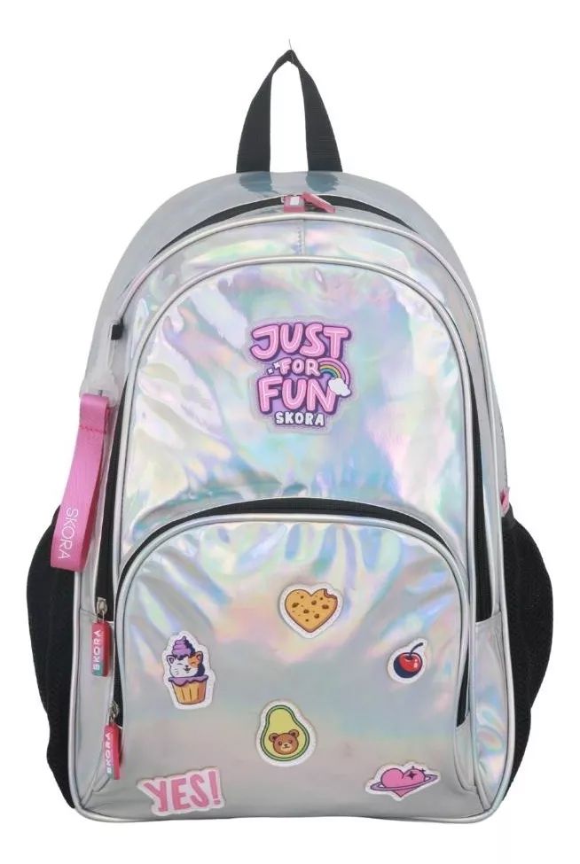 Mochila Escolar Espalda Holográfica 17 Pulgadas