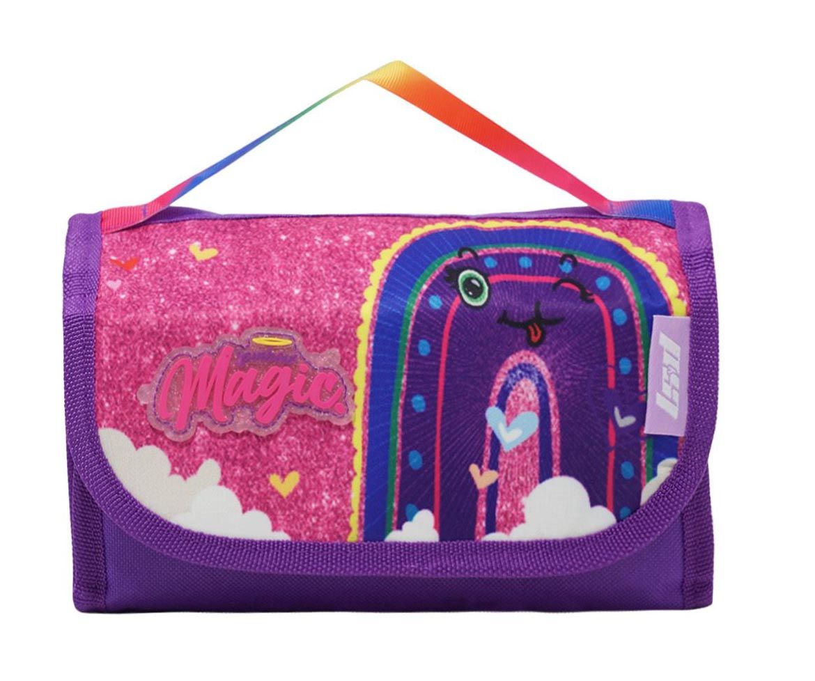 Cartuchera Colegial Magic con Compartimentos