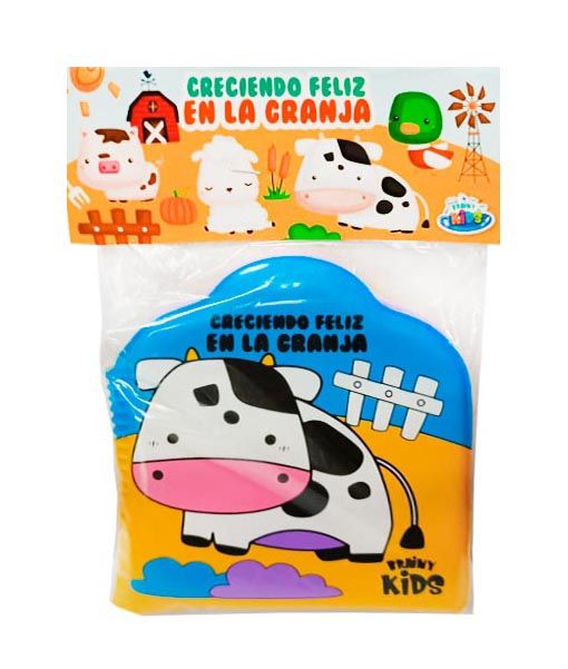 Creciendo Feliz - Libro de Goma Para Baño