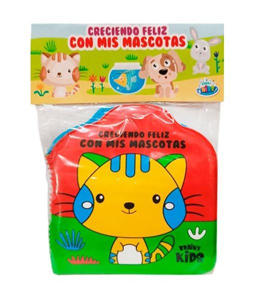 Creciendo Feliz - Libro de Goma Para Baño