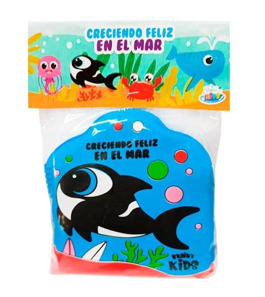 Creciendo Feliz - Libro de Goma Para Baño