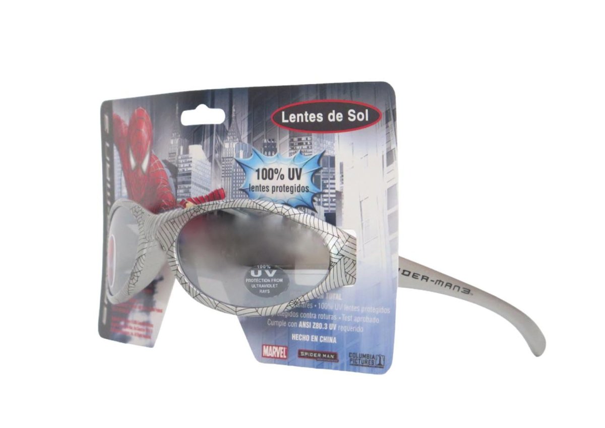 Anteojos Lentes Filtro UV Spiderman - Hombre Araña