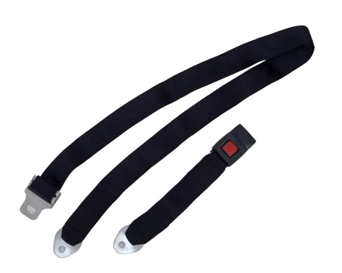 Cinturon De Seguridad Trasero Universal 2 Puntas