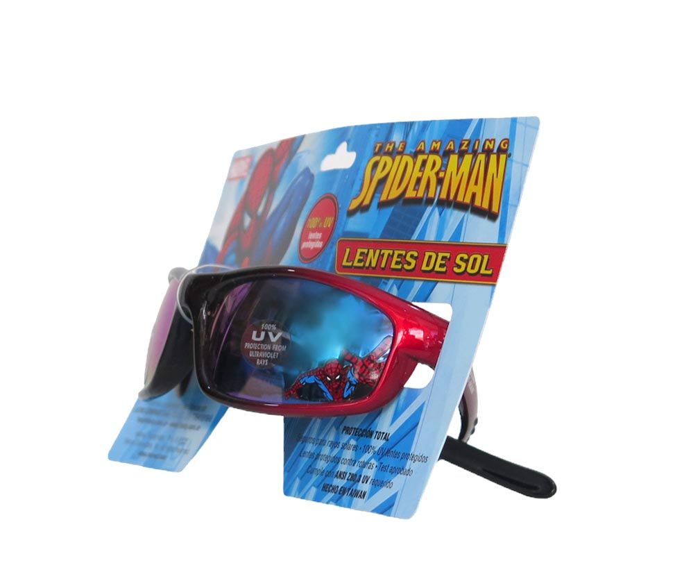 Anteojos Lentes Filtro UV Spiderman - Hombre Araña