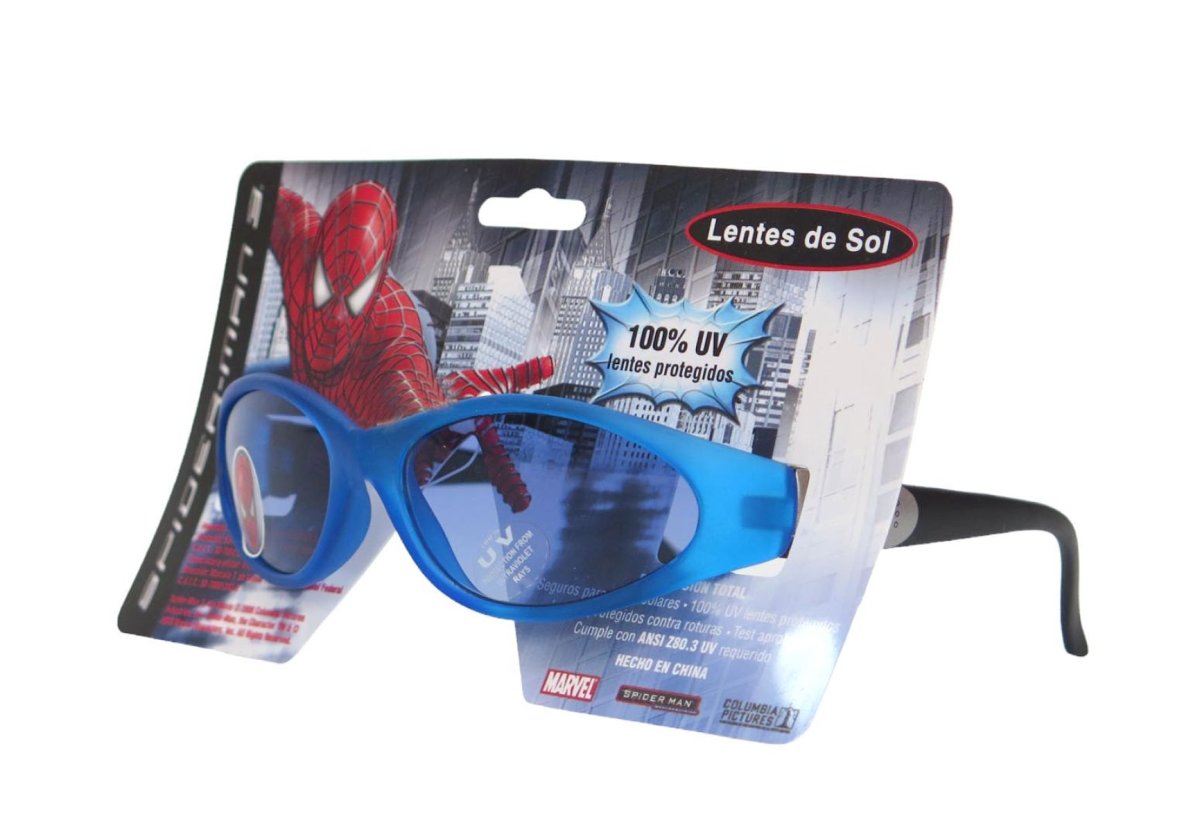 Anteojos Lentes Filtro UV Spiderman - Hombre Araña