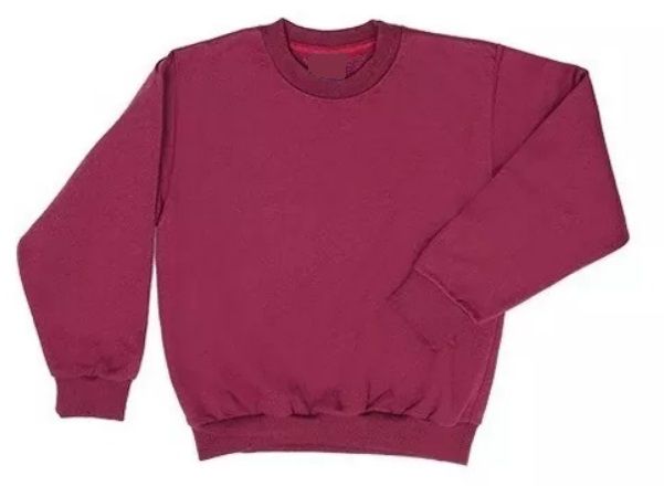 Buzo de Algodon Frizado Colegial con cintura elastizada