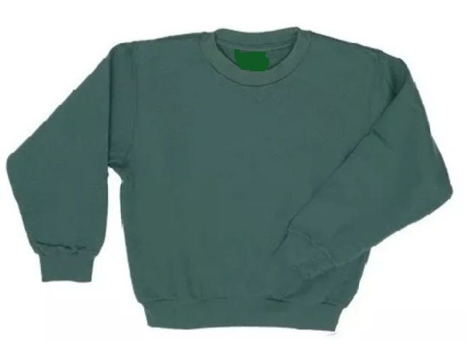 Buzo de Algodon Frizado Colegial con cintura elastizada