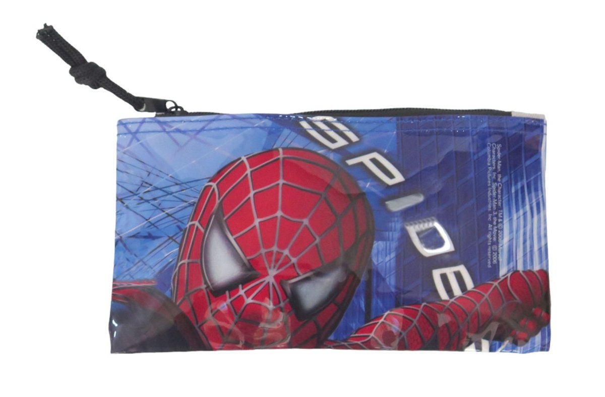 Cartuchera Canopla de un cierre con estampado de spiderman Hombre Araña