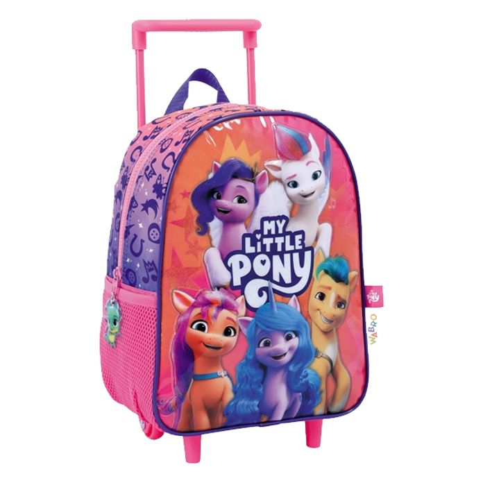 Mochila Con Carro My Little Pony 16 Pulgadas