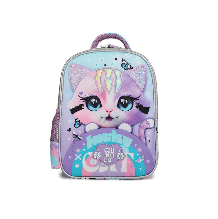 Mochila De Espalda Jardin Lucky Cat - Gato - Gatito - 12 Pulgadas