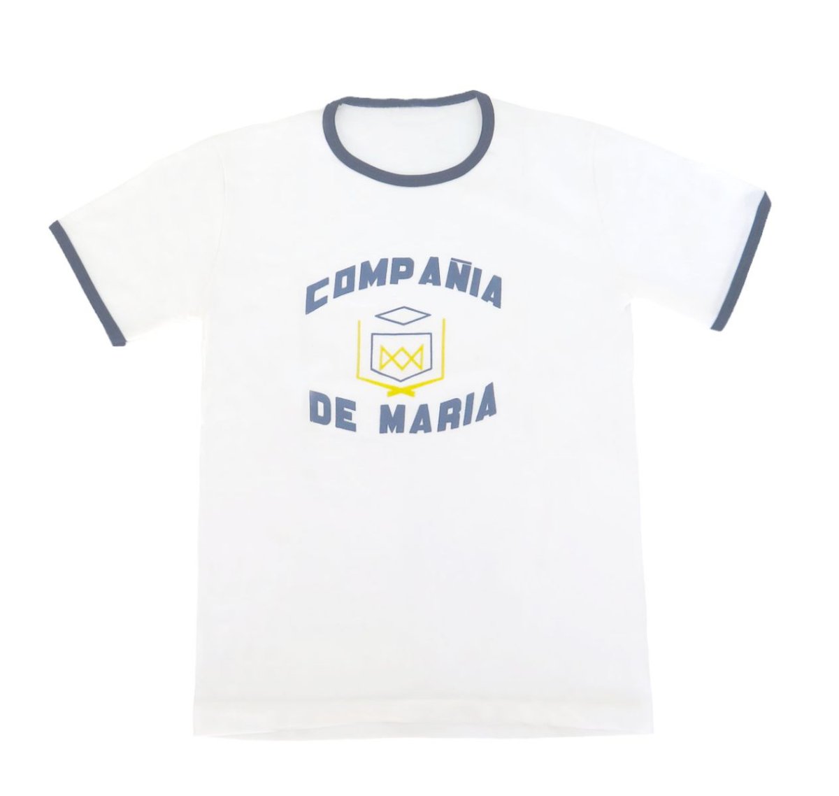 Remera De Pique Colegial Manga Corta Compañia De Maria