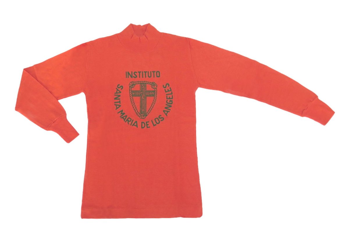 Media Polera De Pique Colegial Instituto Santa Maria De Los Angeles