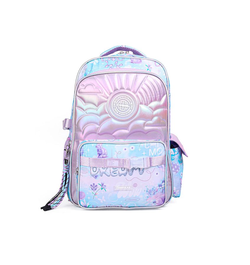 Mochila Espalda Trama Relieve - Future Fantasy - 18 Pulgadas