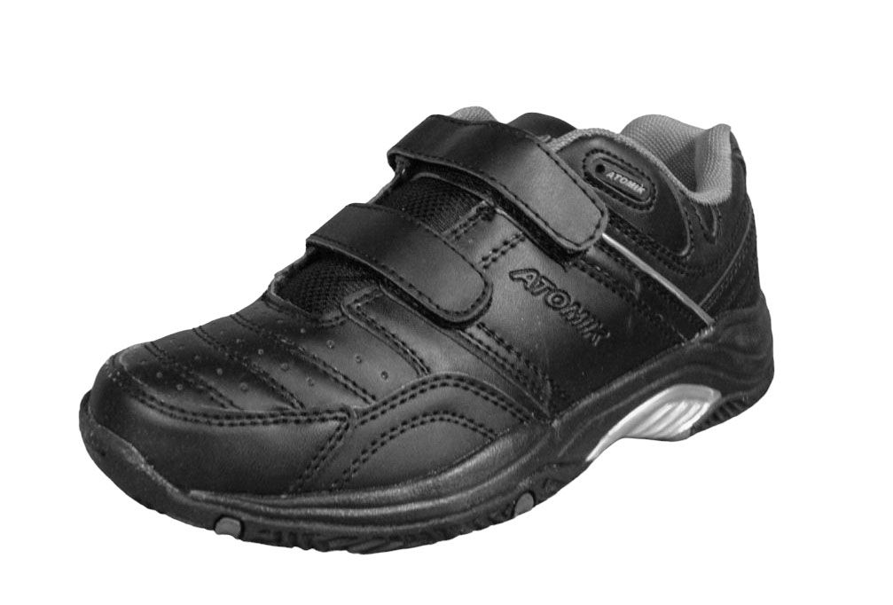 zapatilla de cuerina con velcro