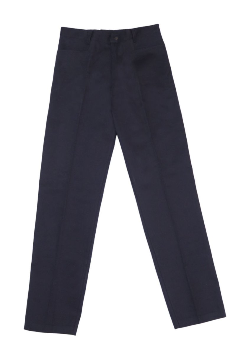 Pantalon Recto de Vestir sin Pinza Gabardina