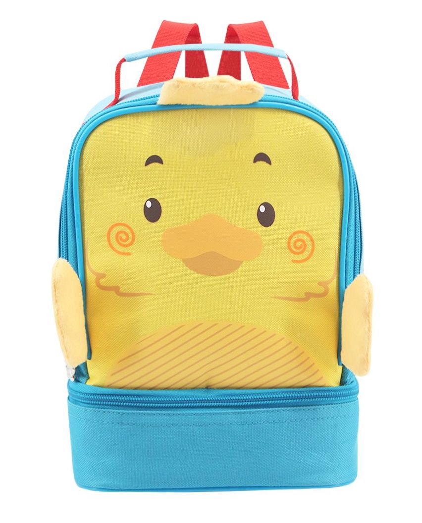 Lunchera Animalito - Doble Compartimiento - Pollito