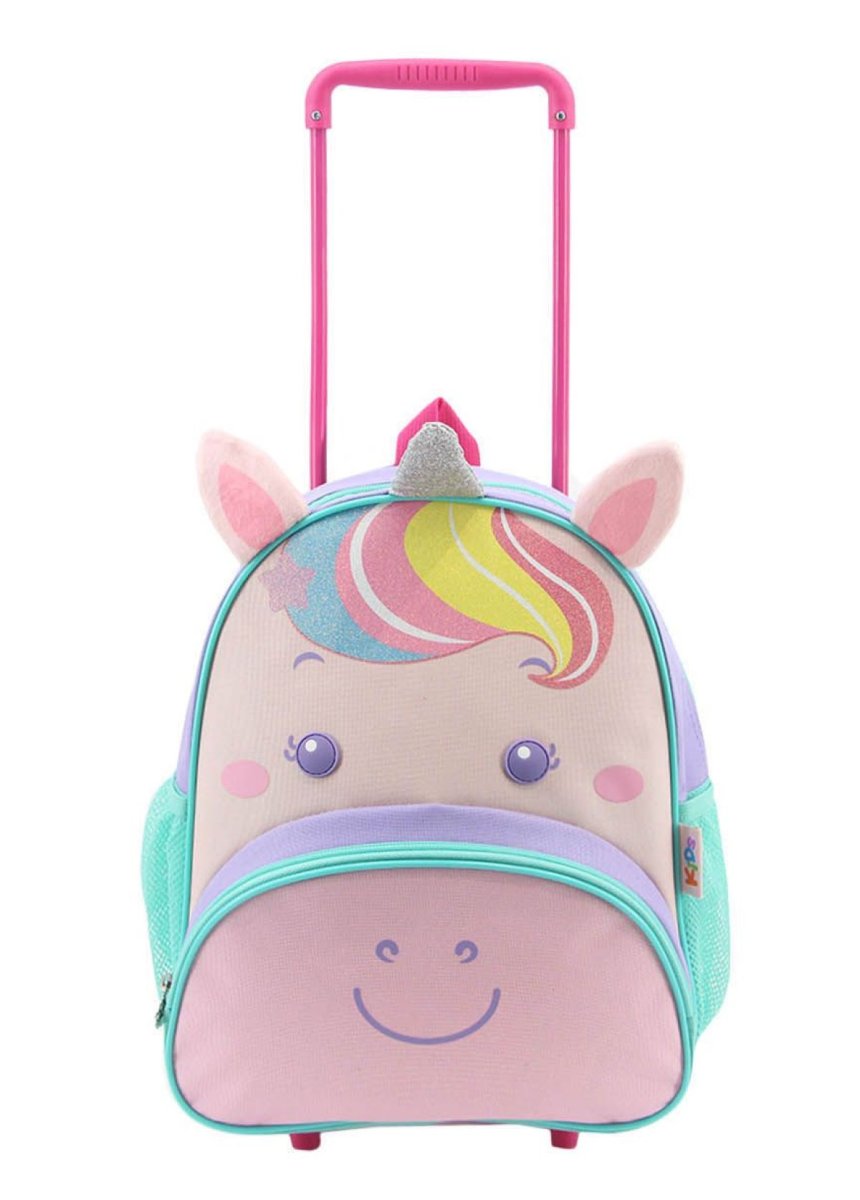 Mochila Con Carro Jardin Animal - Unicornio