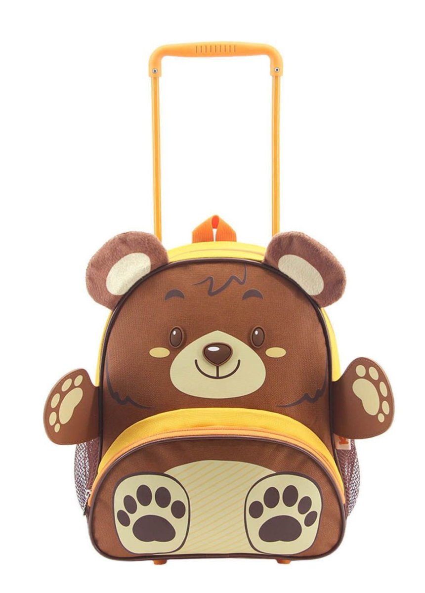 Mochila Con Carro Jardin Animal - Oso