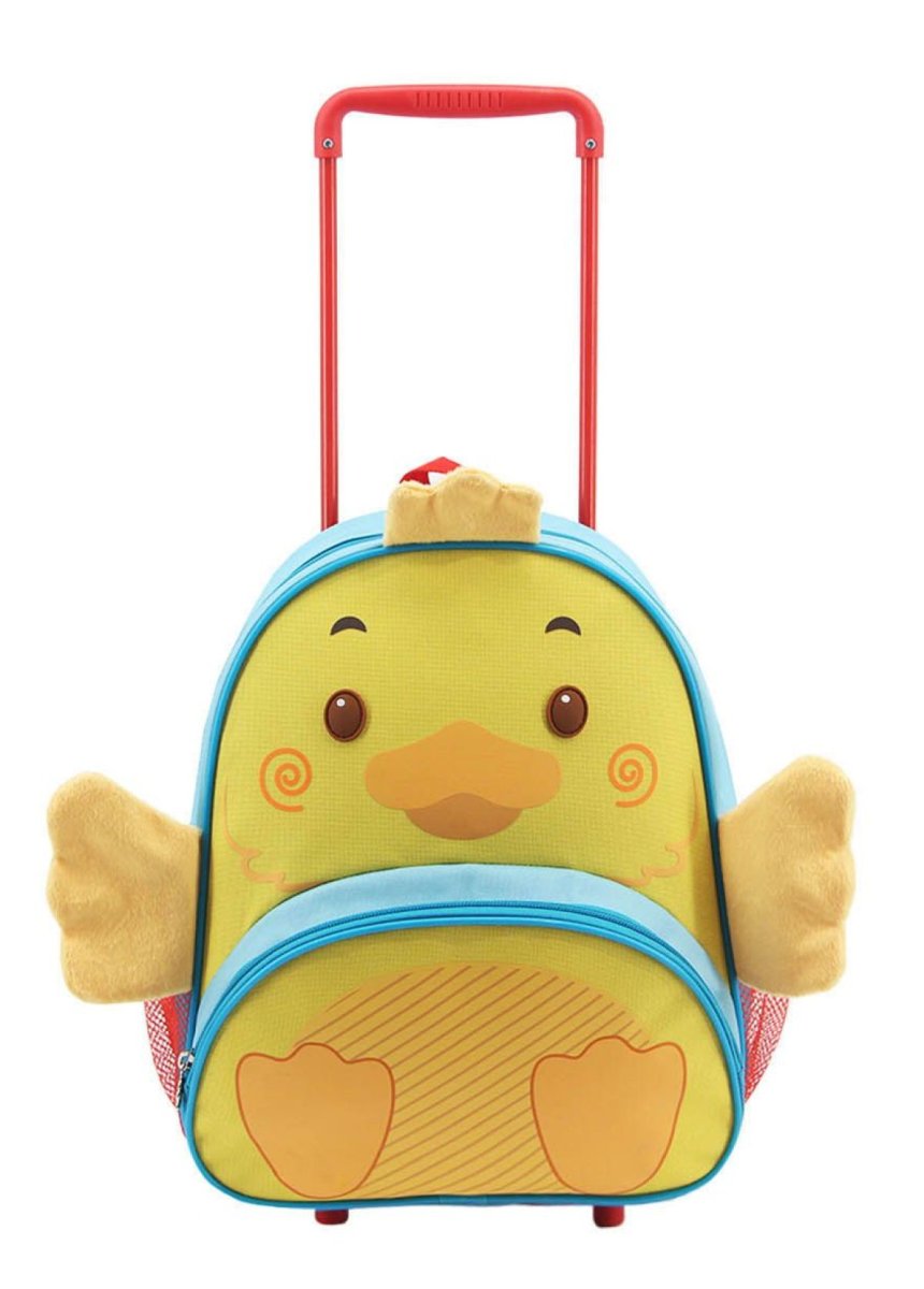 Mochila Con Carro Jardin Animal - Pollito
