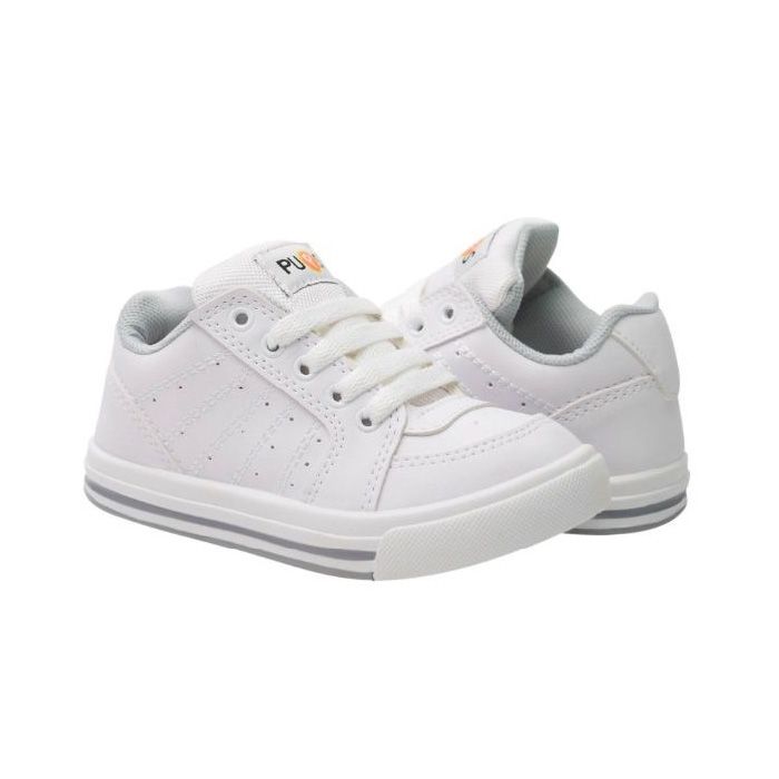 Zapatilla Cuerina Con Cordon