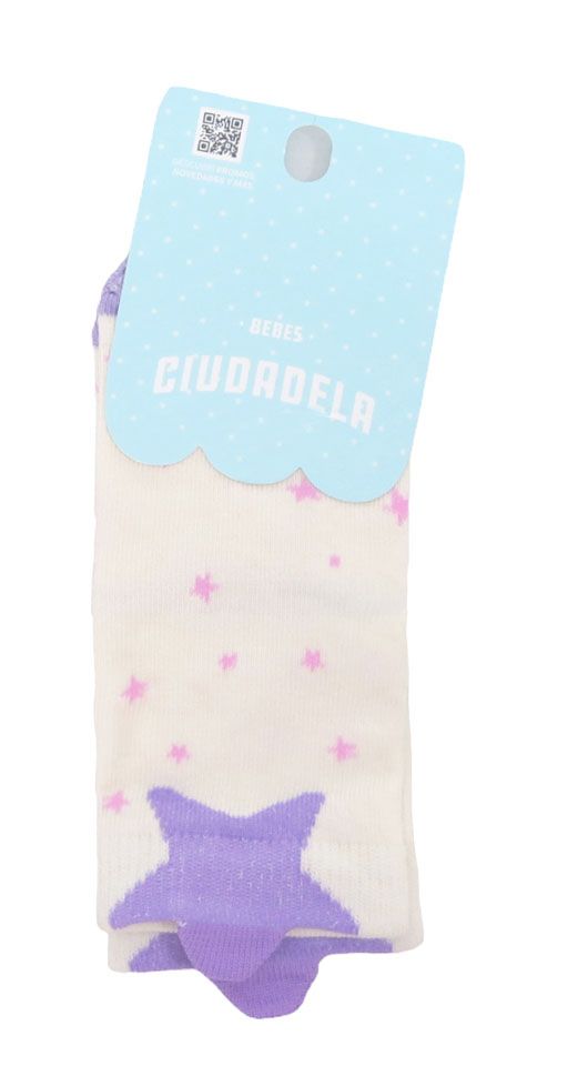 Media Soquete de Algodon Fantasia