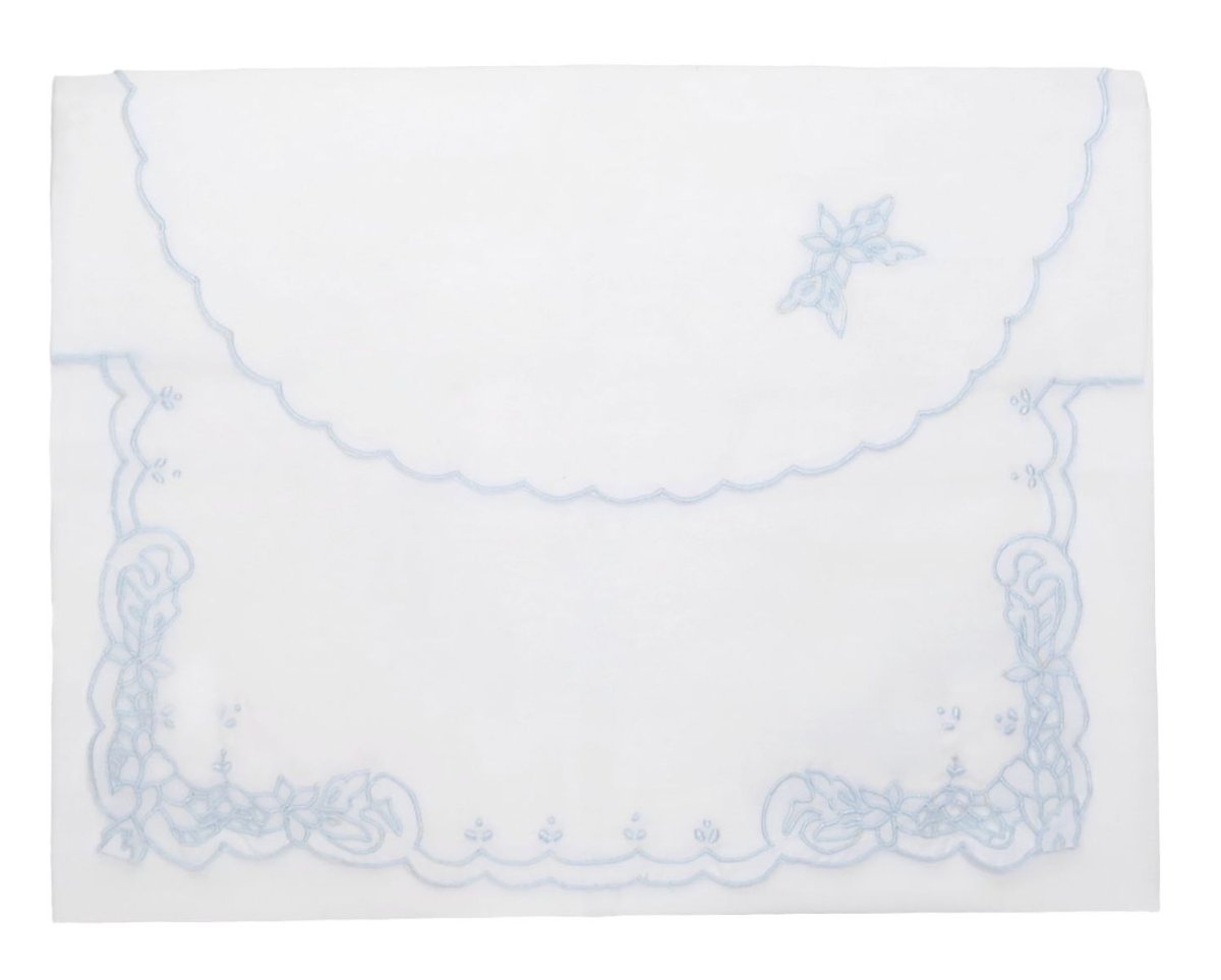 Sábana Catre Colecho Moisés Batista Bordado Premium - 3 Piezas