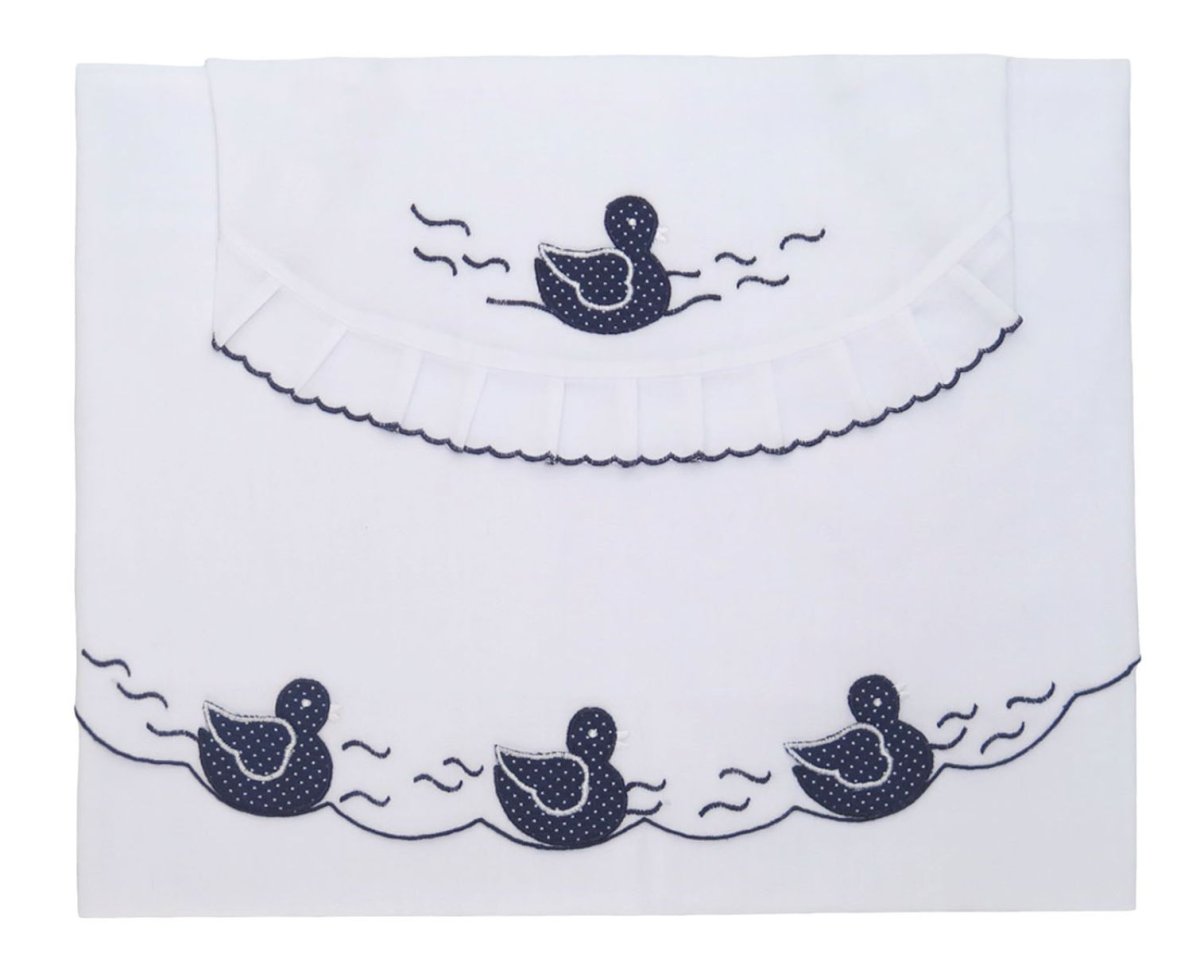 Sabana Moises Alta Costura Con Bordado