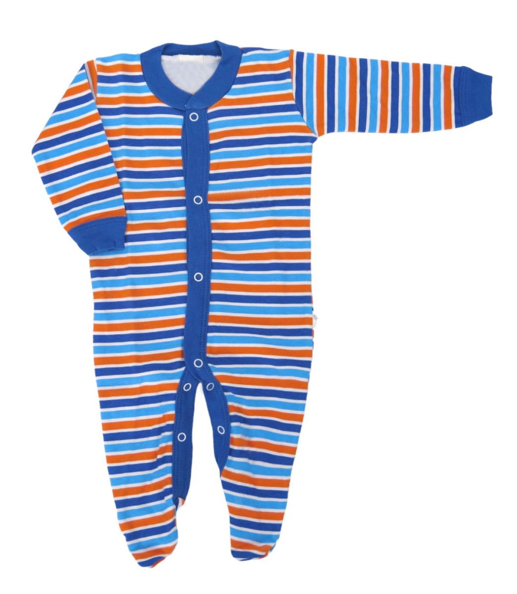 Naranjo enterito manga larga Rayado