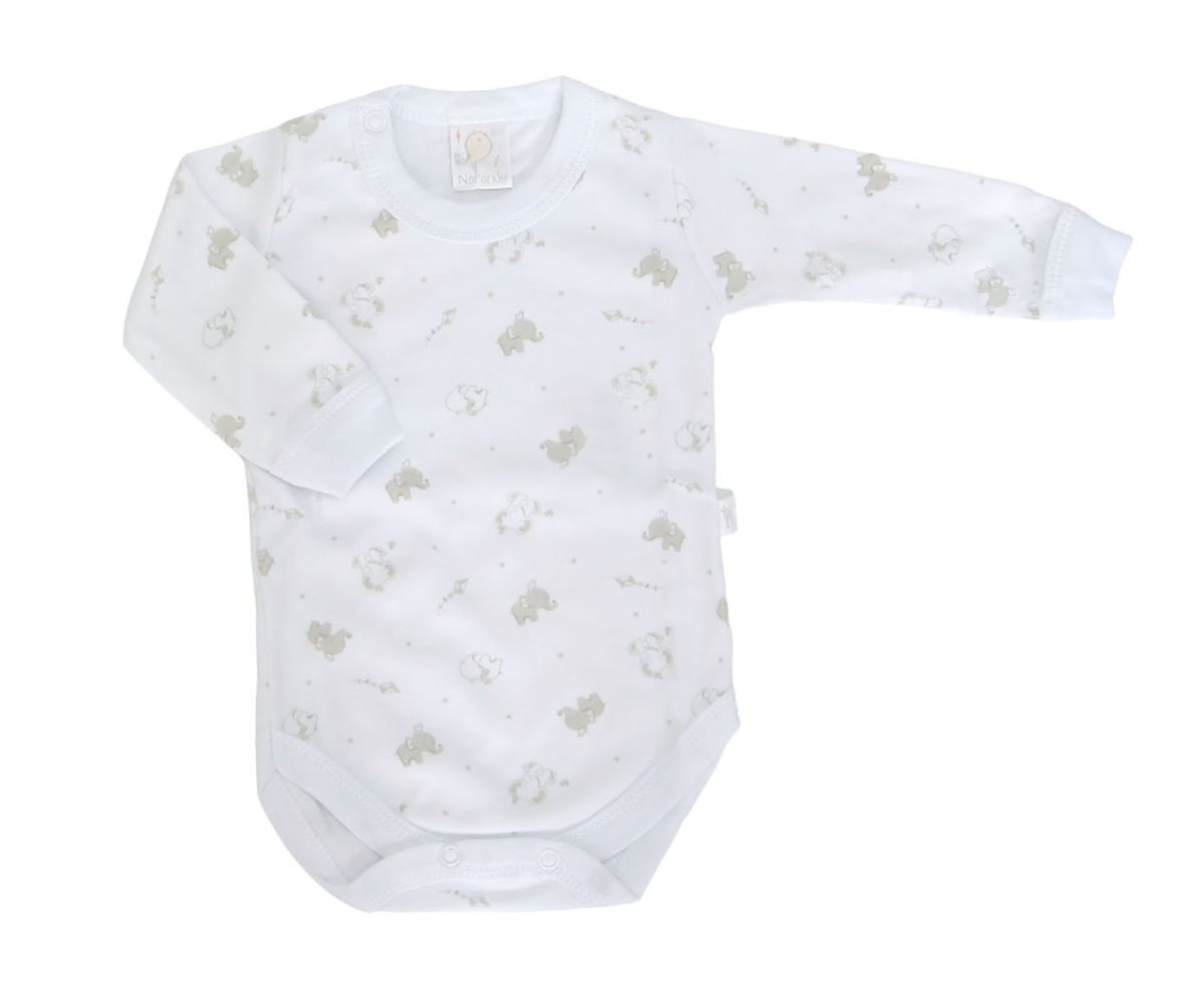 Body Manga Larga  Estampado de Elefante