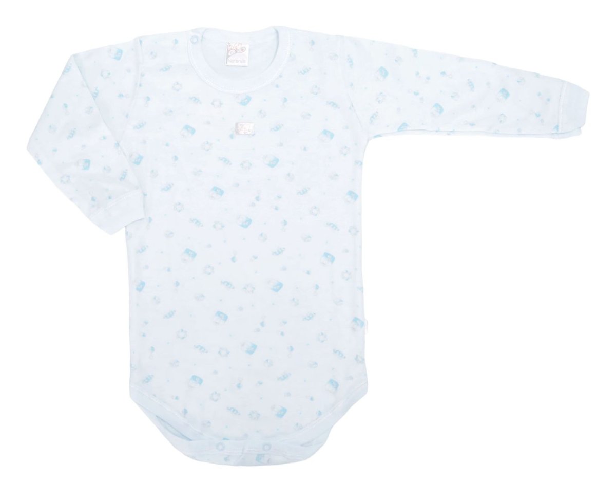 Body Manga Larga Estampado sonajero