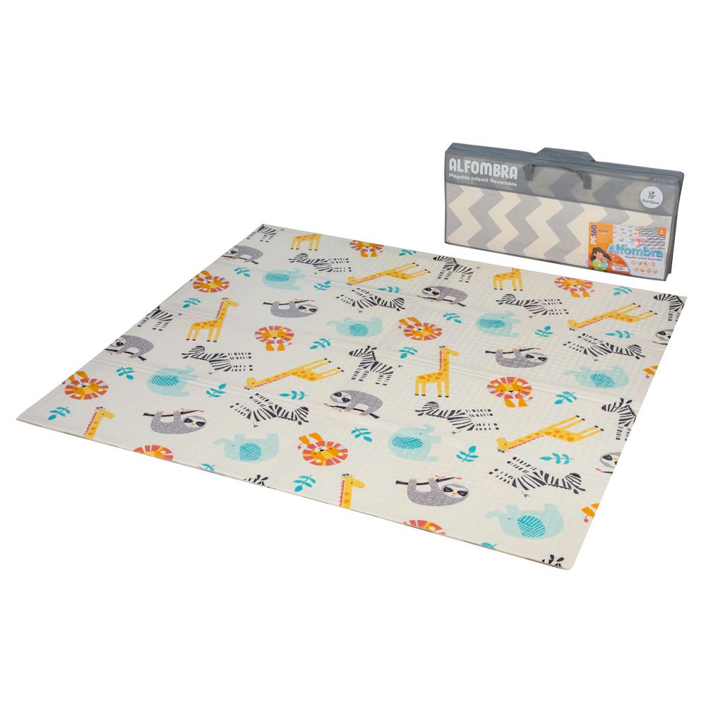 Alfombra Antigolpes Plegable Infantil Reversible 180Cm X 160Cm
