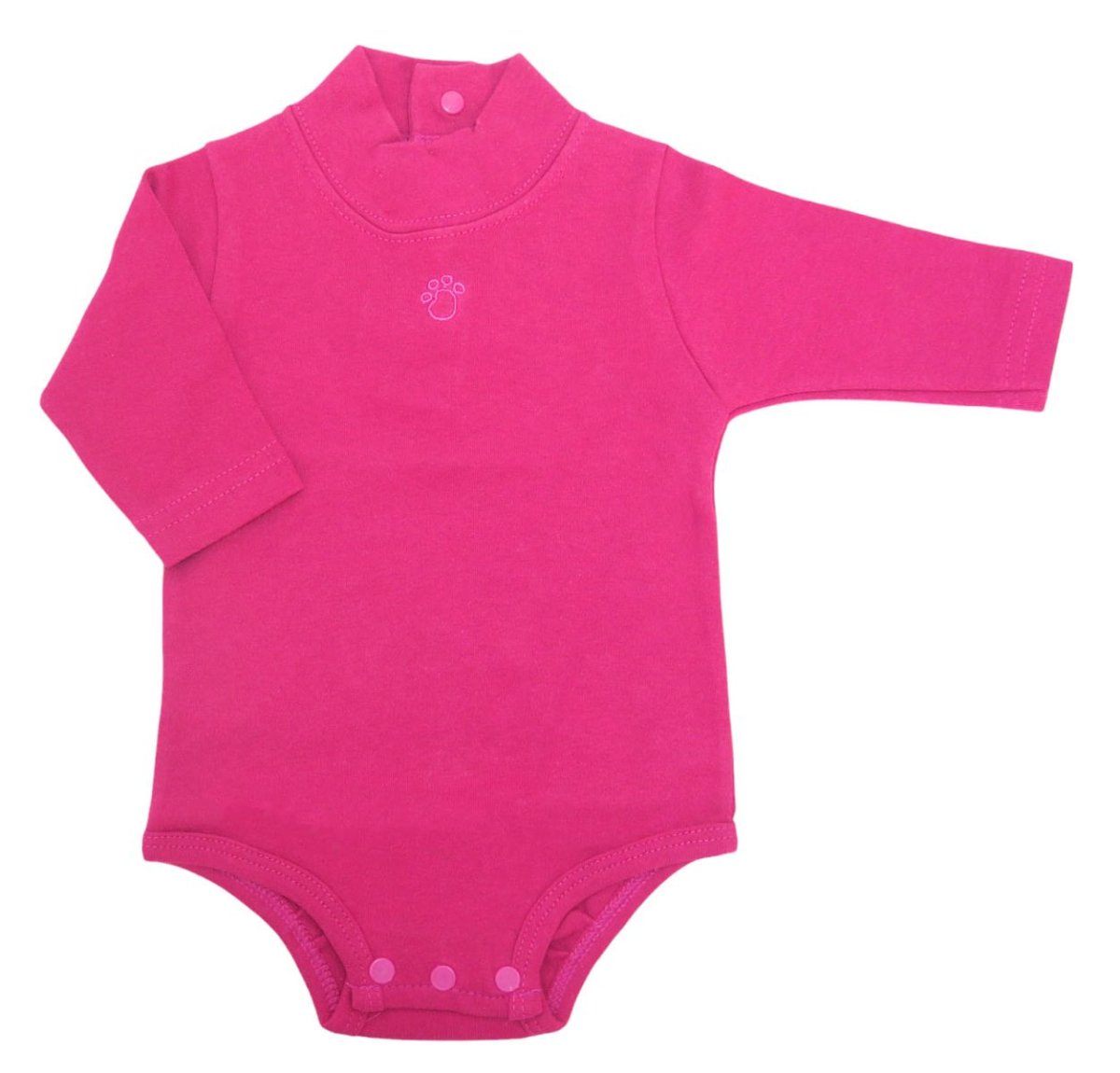 Body Manga Larga Media Polera Lisa