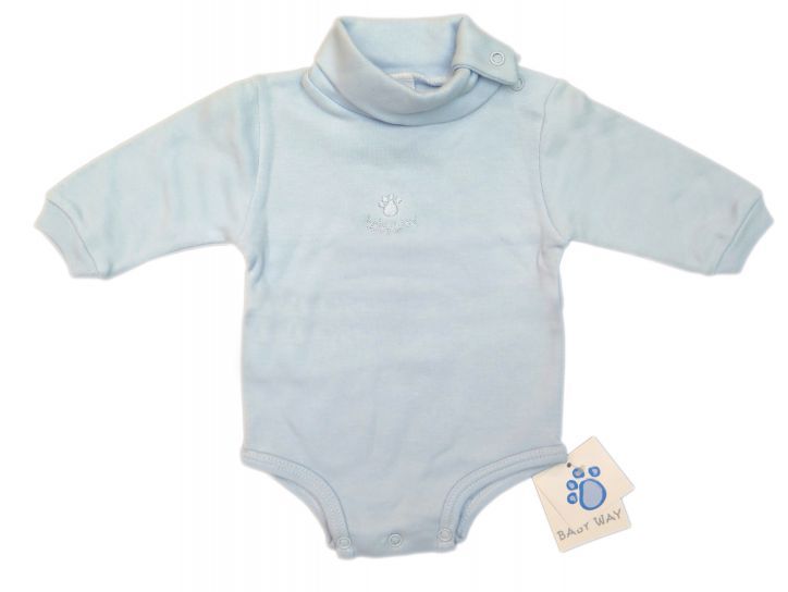 Body Manga Larga Polera Lisa