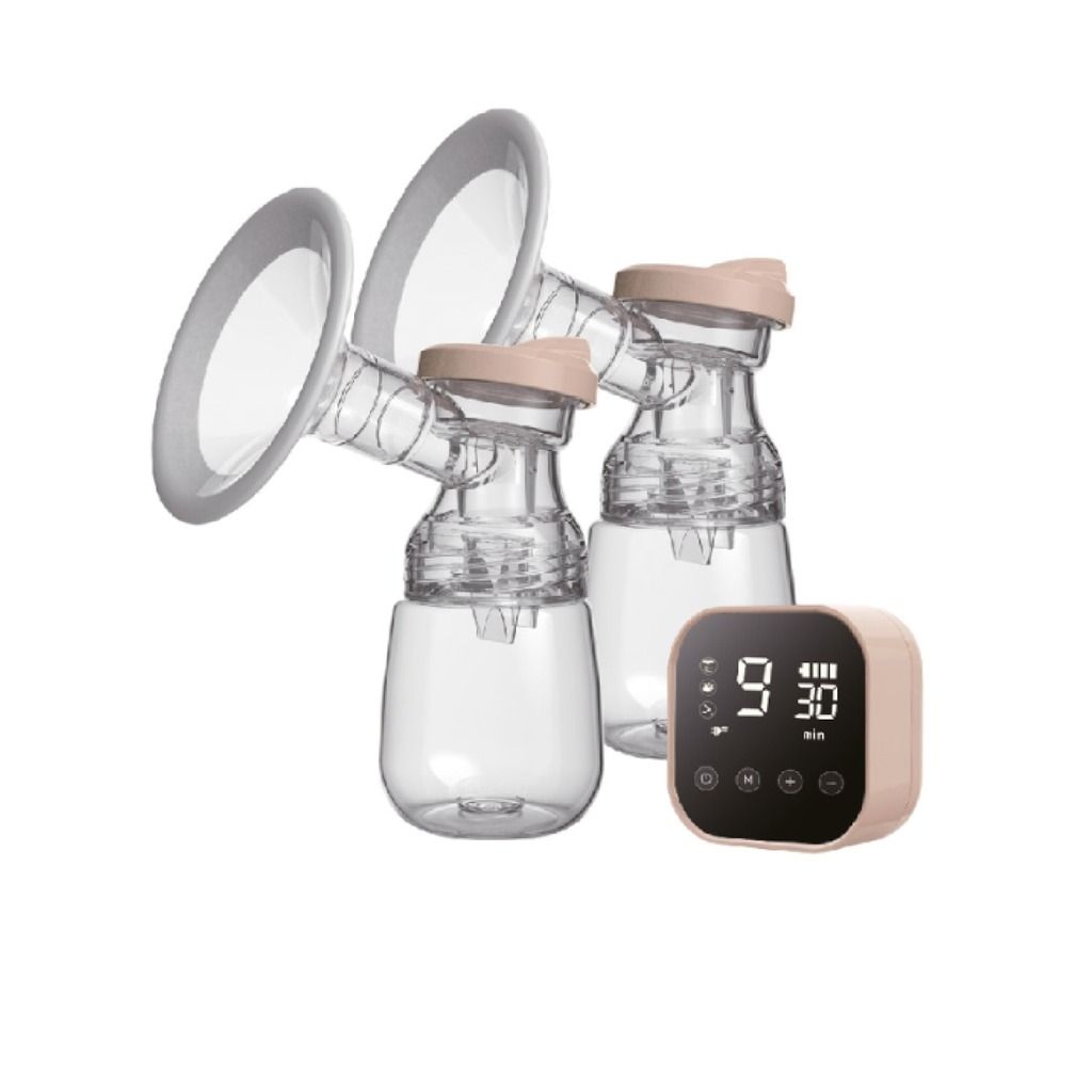 Sacaleche Electrico Led - Extractor De Leche Materna Doble - Monitor Digital