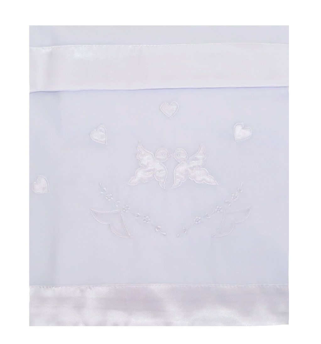 Sábana Alta Costura Bordada Cuna Funcional - 3 Piezas