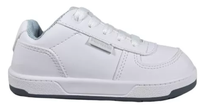 Zapatilla Cuerina Colegial Con Cordon