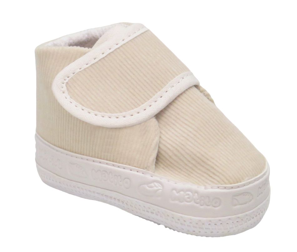 Bota Botita de Corderoy Con velcro