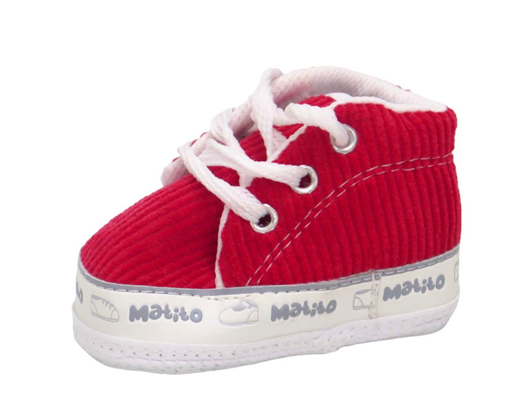 Bota Botita corderoy con Cordon no caminantes