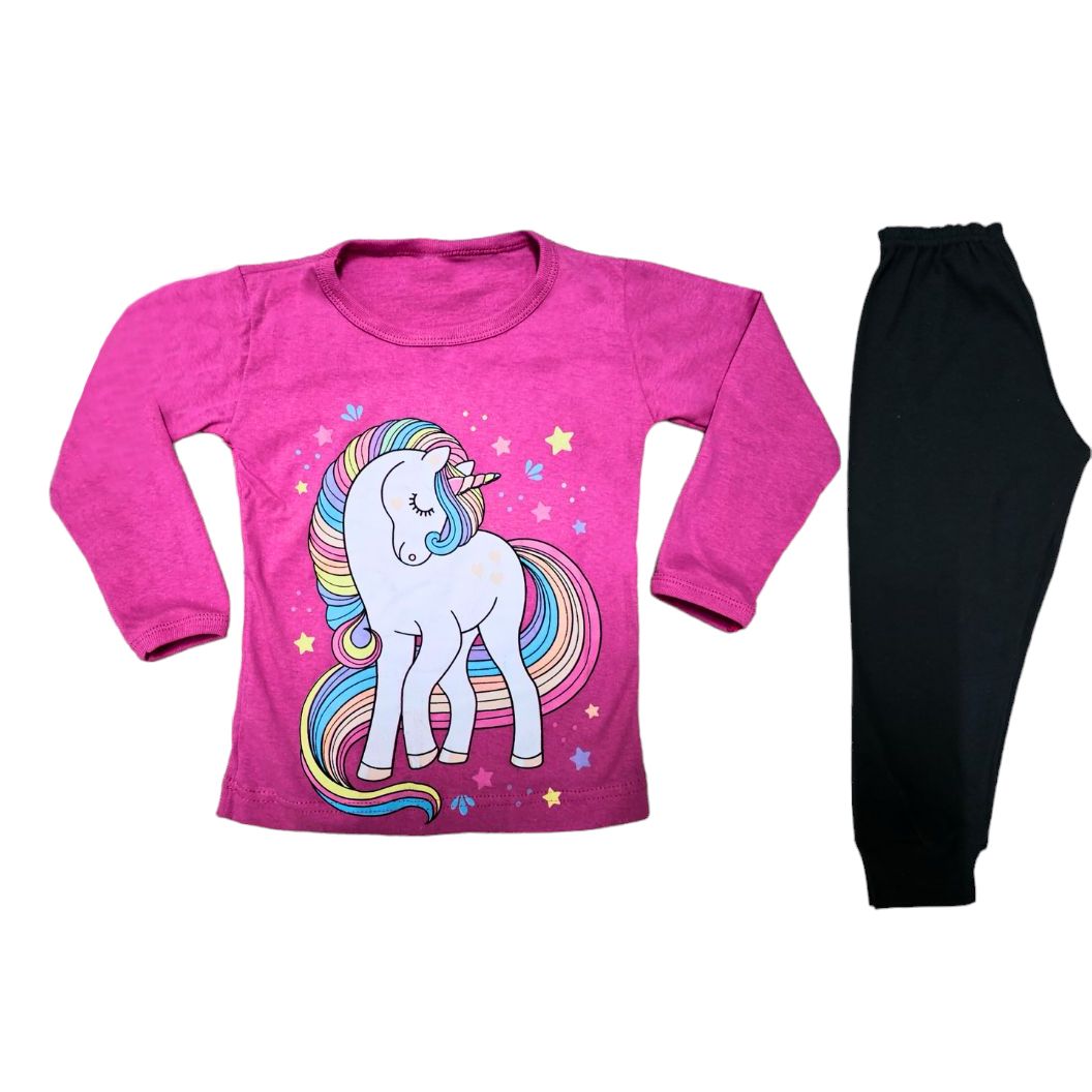 Pijama Personaje Invierno Unicornio