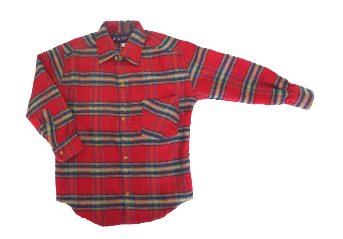 Camisa Escocesa Manga Larga