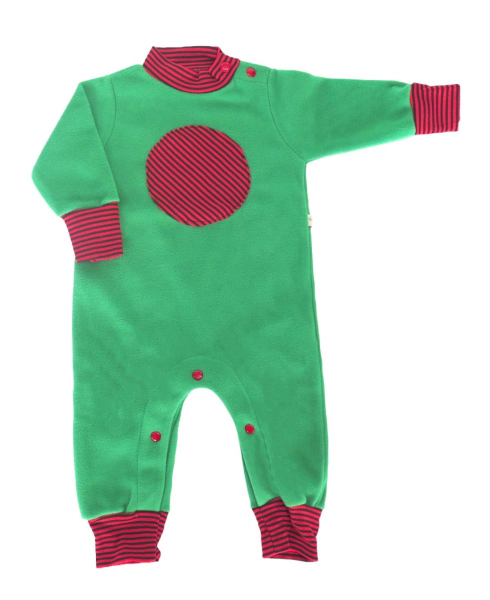 Enterito Polar Sin Pie Con Aplicacion Bordado en pecho