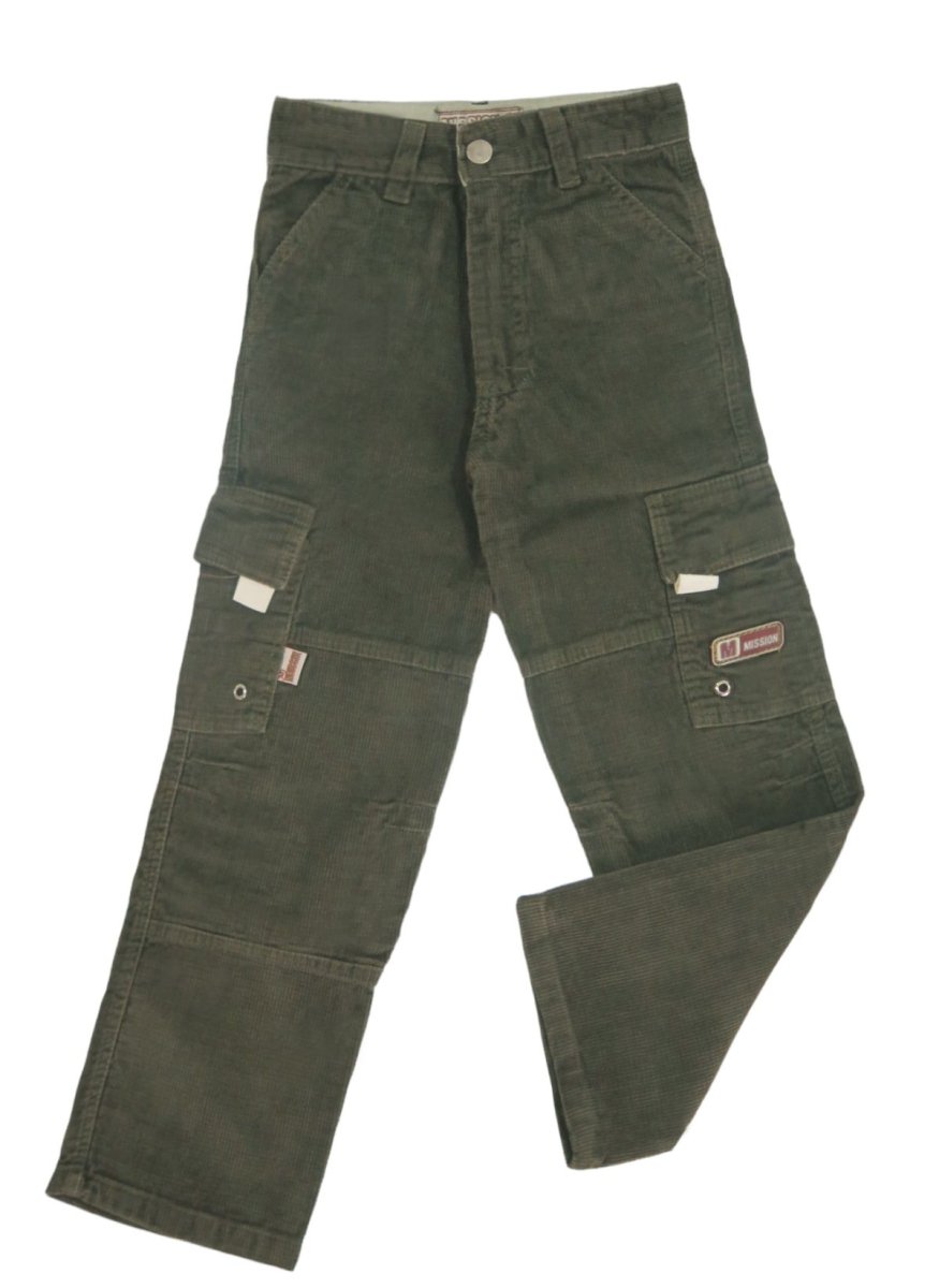 Pantalon Corderoy tipo cargo