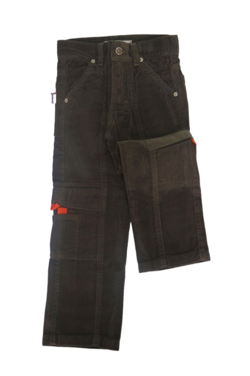 Pantalon de Corderoy con Bolsillo Cargo