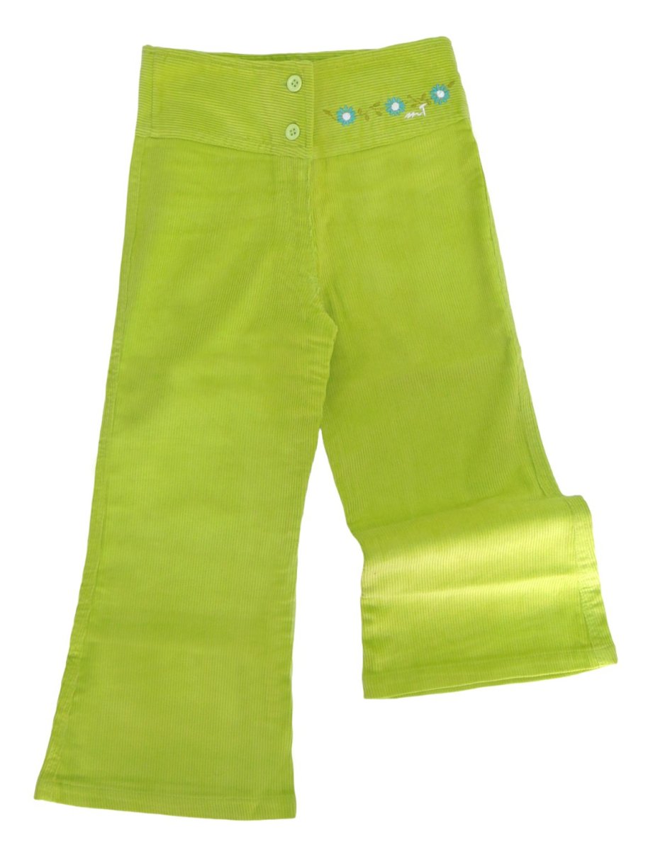 Pantalon de Corderoy con bordado en cintura