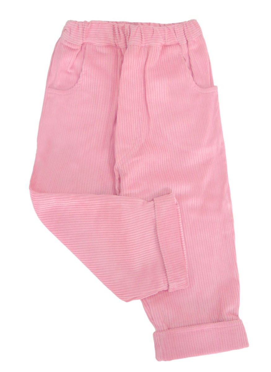 Pantalon de Corderoy con Cintura Elastizada