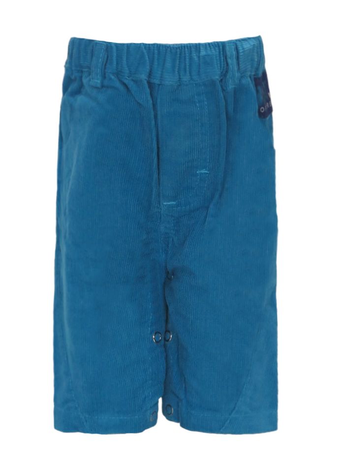 Pantalon de Corderoy con Cintura Elastizado y Broches   Pañalero