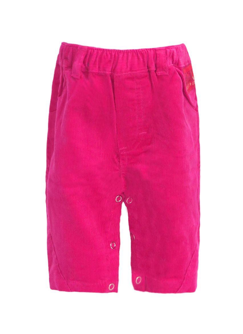 Pantalon de Corderoy con Cintura Elastizado y Broches  Pañalero